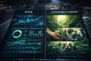 perbedaan ESG dan sustainability report